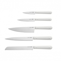 Lot de 5 couteaux modèle Leo Glints Spirit Berghoff en acier inox - Couteaux du Chef - Couteaux du Chef