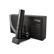 Coffret tire-bouchon automatique rechargeable et accessoires Sommelier Cheer Moda - Couteaux du Chef - Couteaux du Chef