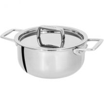Faitout individuel pro inox 18/10 3 plis Castel'Pro Cristel - Couteaux du Chef - Couteaux du Chef