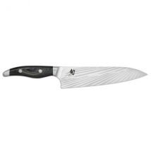 Couteau Kai Shun Nagare fonction Chef 20cm - Lame damassée - Couteaux du Chef - Couteaux du Chef