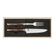 Coffret de couverts Kai Shun Premier Tim Malzer couteau + fourchette - Couteaux du Chef - Couteaux du Chef