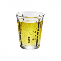 Verre de dosage 40ml modèle Messi Gefu - Couteaux du Chef - Couteaux du Chef