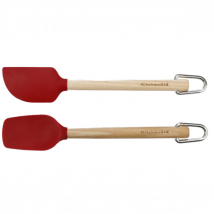 Set 2 spatules silicone Kitchen Aid - Couteaux du Chef - Couteaux du Chef
