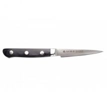 Couteau japonais d'office Satake Cutlery damassé 9cm - Couteaux du Chef - Couteaux du Chef