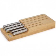 Lot de 5 couteaux modèle Elevate Steel Joseph Joseph avec range-couteaux - Couteaux du Chef - Couteaux du Chef