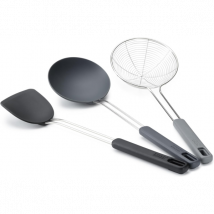 Lot de 3 ustensiles modèle Nest Fusion Joseph Joseph - Couteaux du Chef - Couteaux du Chef