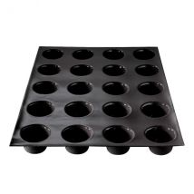 Moule anti-adhérent Flexipan 20 mini muffins en silicone - Couteaux du Chef - Couteaux du Chef