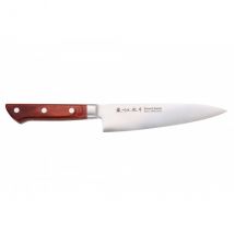 Couteau japonais chef Satake Cutlery Brown Pakka 18cm - Couteaux du Chef - Couteaux du Chef