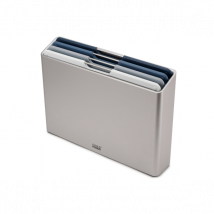 Lot de 4 planches argentées grand modèle Folio Editions Joseph Joseph - Couteaux du Chef - Couteaux du Chef