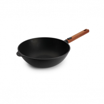 Wok Woll Eco Logic en fonte d'aluminium - Couteaux du Chef - Couteaux du Chef