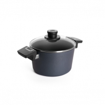 Faitout fonte Woll Diamond Lite + couvercle verre - Couteaux du Chef - Couteaux du Chef