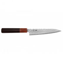 Couteau japonais universel Yuzo Akira VG10 Tsuchime 15cm - Couteaux du Chef - Couteaux du Chef