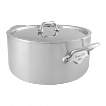 Cocotte tous feux avec couvercle en inox série M'Urban4 Mauviel - Couteaux du Chef - Couteaux du Chef