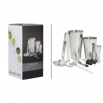 Set à cocktails 8 pièces inox BarCraft Boston - Couteaux du Chef - Couteaux du Chef