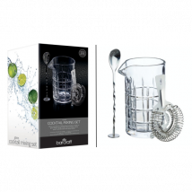 Set mélangeur à cocktails BarCraft 3 pièces 500ml - Couteaux du Chef - Couteaux du Chef