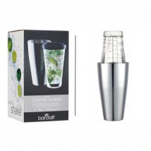 Shaker Boston BarCraft inox et verre gradué 400ml - Couteaux du Chef - Couteaux du Chef