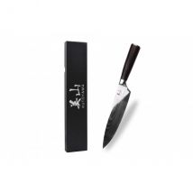 Couteau chef 20cm Kutoyama Black Pakka - Couteaux du Chef - Couteaux du Chef