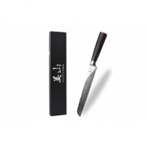 Couteau pour pain 20cm Black Pakka Kutoyama - Couteaux du Chef - Couteaux du Chef