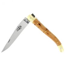 Couteau pliant manche 11cm en genévrier Forge de Laguiole - Couteaux du Chef - Couteaux du Chef