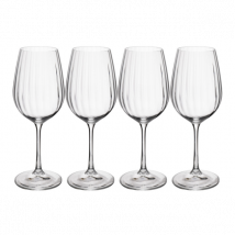 Set de 4 verres à vin blanc Mikasa Treviso en cristal 350ml - Couteaux du Chef - Couteaux du Chef