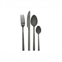 Ensemble 16 couverts noirs modèle Ciara Diseno Mikasa - Couteaux du Chef - Couteaux du Chef