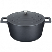 Cocotte tous feux en alu noir 4L MasterClass - Couteaux du Chef - Couteaux du Chef