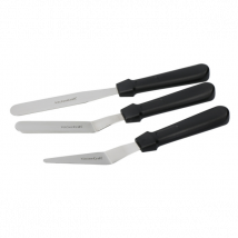 Ensemble 3 couteaux à palette KitchenCraft - Couteaux du Chef - Couteaux du Chef