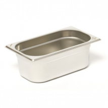Bac gastronorme professionnel Comas modèle GN 1/4 hauteur 10cm - Couteaux du Chef - Couteaux du Chef