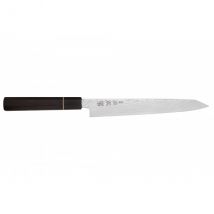 Couteau sujihiki artisanal 24cm ZDP-189 Damas Sukenari - Couteaux du Chef - Couteaux du Chef