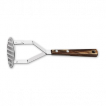 Presse-purée en inox Tramontina Technobois 23cm - Couteaux du Chef - Couteaux du Chef