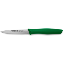 Couteau d'office acier Nitrum 10cm vert Arcos gamme Nova - Couteaux du Chef - Couteaux du Chef