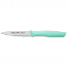 Couteau d'office acier Nitrum 10cm vert menthe Arcos gamme Nova - Couteaux du Chef - Couteaux du Chef