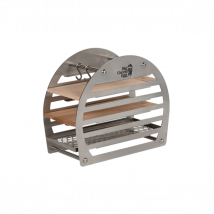 Tour pour fumage inox pour barbecues Big Green Egg - Couteaux du Chef - Couteaux du Chef