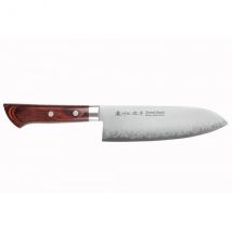 Couteau santoku japonais 17cm San Maï VG10 Satake Cutlery - Couteaux du Chef - Couteaux du Chef