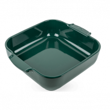 Plat à four carré vert forêt modèle Appolia Peugeot - Couteaux du Chef - Couteaux du Chef
