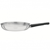 Poêle triple couche manche bakélite modèle Grano Tramontina - Couteaux du Chef - Couteaux du Chef