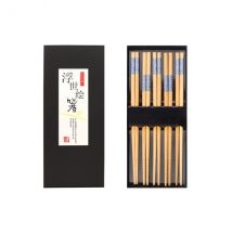 Lot 5 paires de baguettes en bambou Kutoyama - Couteaux du Chef - Couteaux du Chef