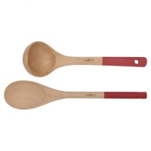 Lot cuillère et louche en bois Cookut - Couteaux du Chef - Couteaux du Chef