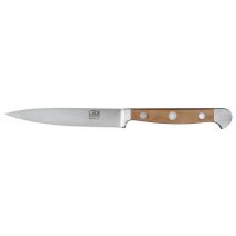 Couteau modèle office 13cm forgé Alpha Poire Güde manche en bois de poirier - Couteaux du Chef - Couteaux du Chef