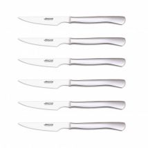 Coffret de 6 couteaux à steak Arcos acier inox monobloc - Couteaux du Chef - Couteaux du Chef