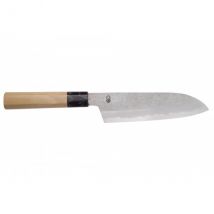 Couteau modèle santoku 18cm Sakai Kikumori Kikuzuki Rin - Couteaux du Chef - Couteaux du Chef