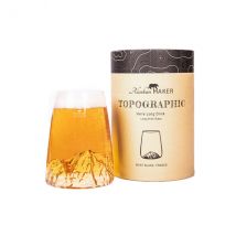 Verre à spiritueux Alaskan Maker Topographic Mont Blanc - Couteaux du Chef - Couteaux du Chef