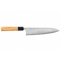 Couteau Yuzo Damas VG10 modèle chef 21cm - Couteaux du Chef - Couteaux du Chef