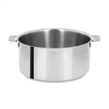 Faitout acier inox induction Cristel Mutine Amovible - Couteaux du Chef - Couteaux du Chef