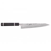 Couteau japonais sujihiki kiritsuke 24cm Yuzo Kanko Damas SG2 - Couteaux du Chef - Couteaux du Chef