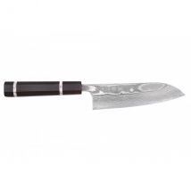 Couteau japonais santoku 16,5cm Yuzo Kanko Damas SG2 - Couteaux du Chef - Couteaux du Chef