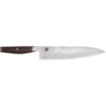 Couteau de chef japonais Miyabi 6000MCT lame martelée 24cm + manche en Pakka - Couteaux du Chef - Couteaux du Chef