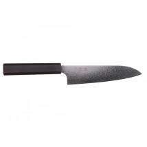 Couteau santoku japonais Yuzo Kurogane Damas 17cm - Couteaux du Chef - Couteaux du Chef