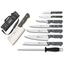 Trousse de cuisinier 8 couteaux + fusil Sabatier Cuisine d'aujourd'hui - Exclusivité - Couteaux du Chef - Couteaux du Chef