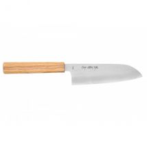 Couteau santoku artisanal 16,5cm TS10 chêne Sakai Kikumori - Couteaux du Chef - Couteaux du Chef